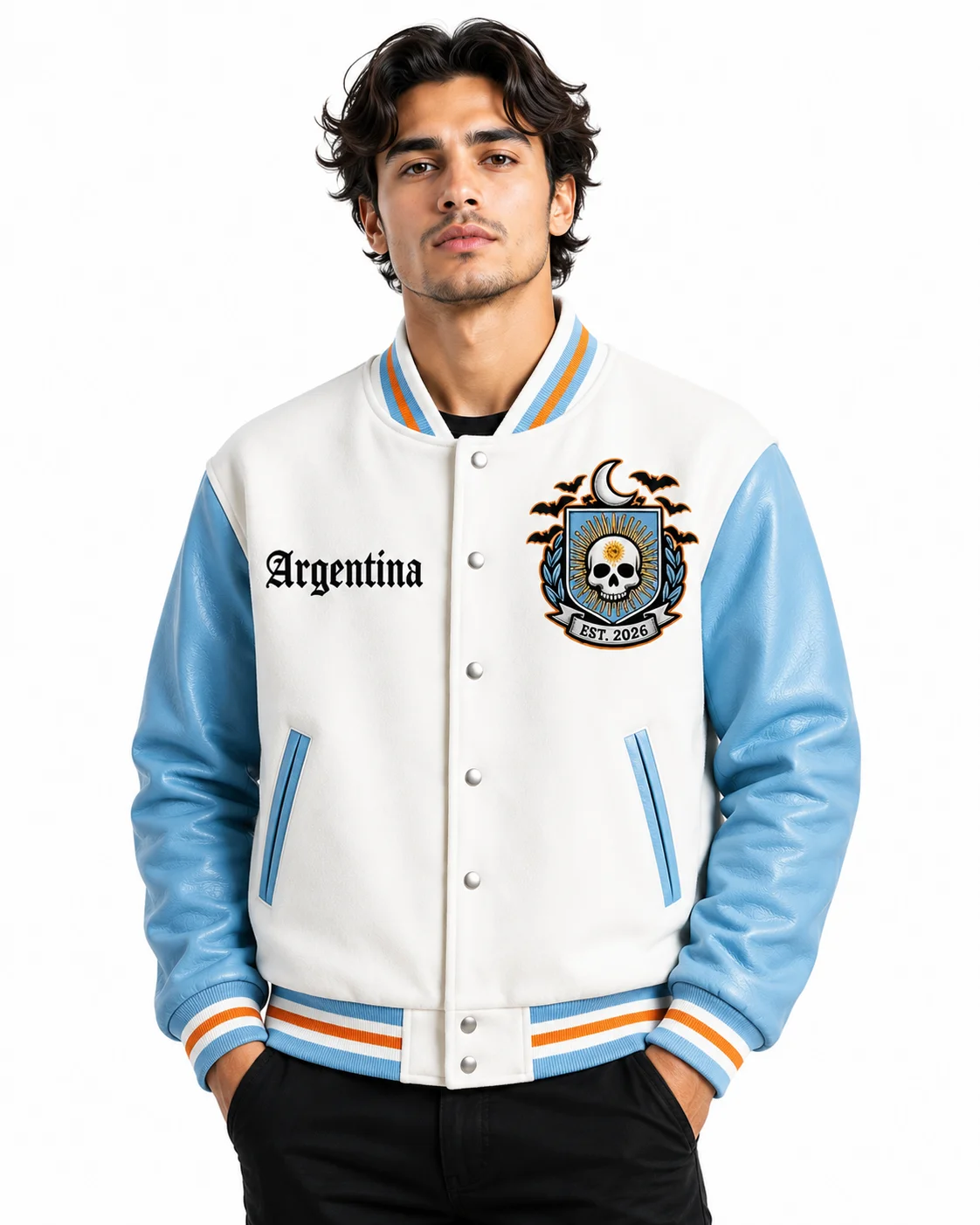 Argentina Halloween Varsity Jacket