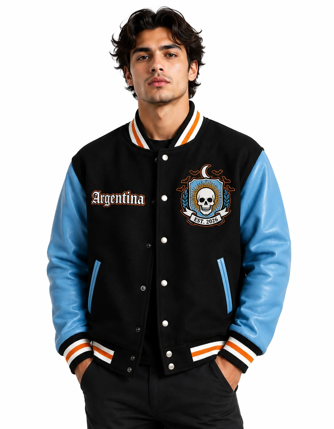 Argentina Halloween Varsity Jacket
