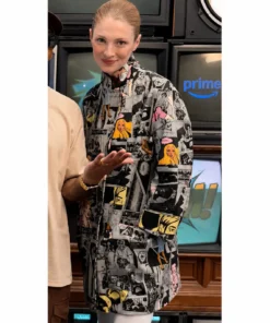 Artwork Hunter Schafer Prada coat