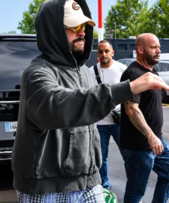 Bad Bunny Milan Linate Airport 2026 Hoodie