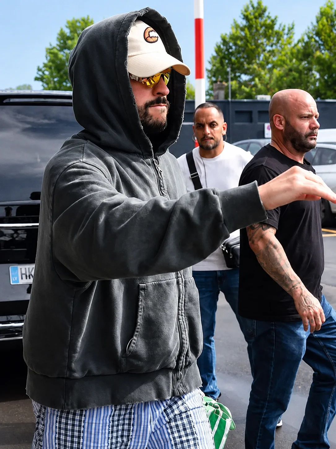 Bad Bunny Milan Linate Airport 2026 Hoodie