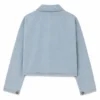 Battle On The Beach Sarah Baeumler Denim Trench Jacket