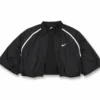 Belgium vs Spain FIFA World Cup 2026 LALALISA Black Nike Bomber Crop Jacket For Women