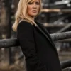Beth Dutton Green Wool Coat