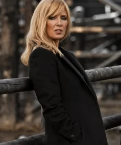 Beth Dutton Green Wool Coat