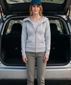 Big Little Lies S2 Nicole Kidman Grey Hoodie