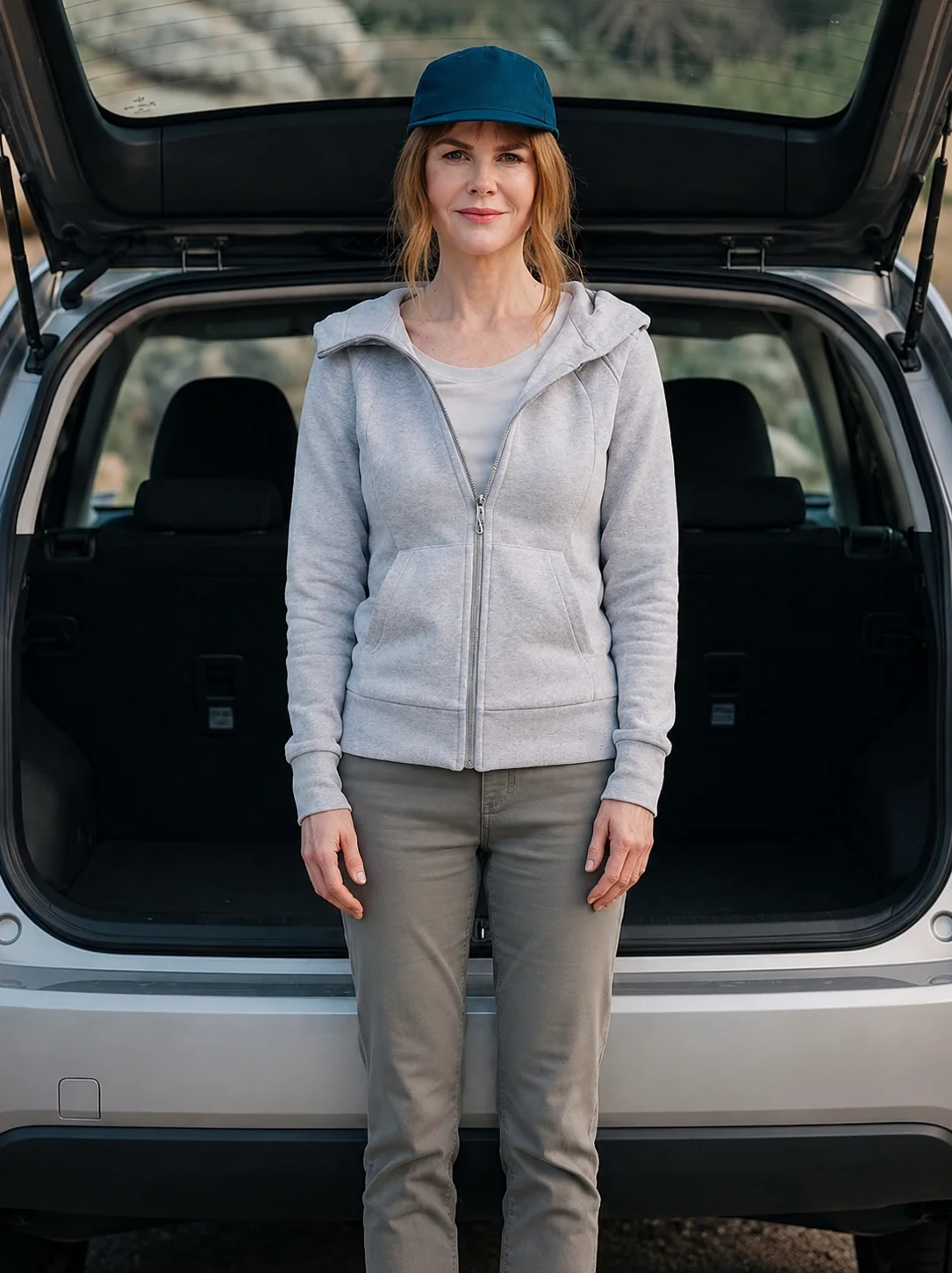 Big Little Lies S2 Nicole Kidman Grey Hoodie