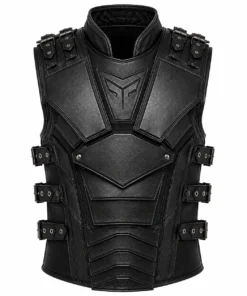 Black Cosplay Armor Vest