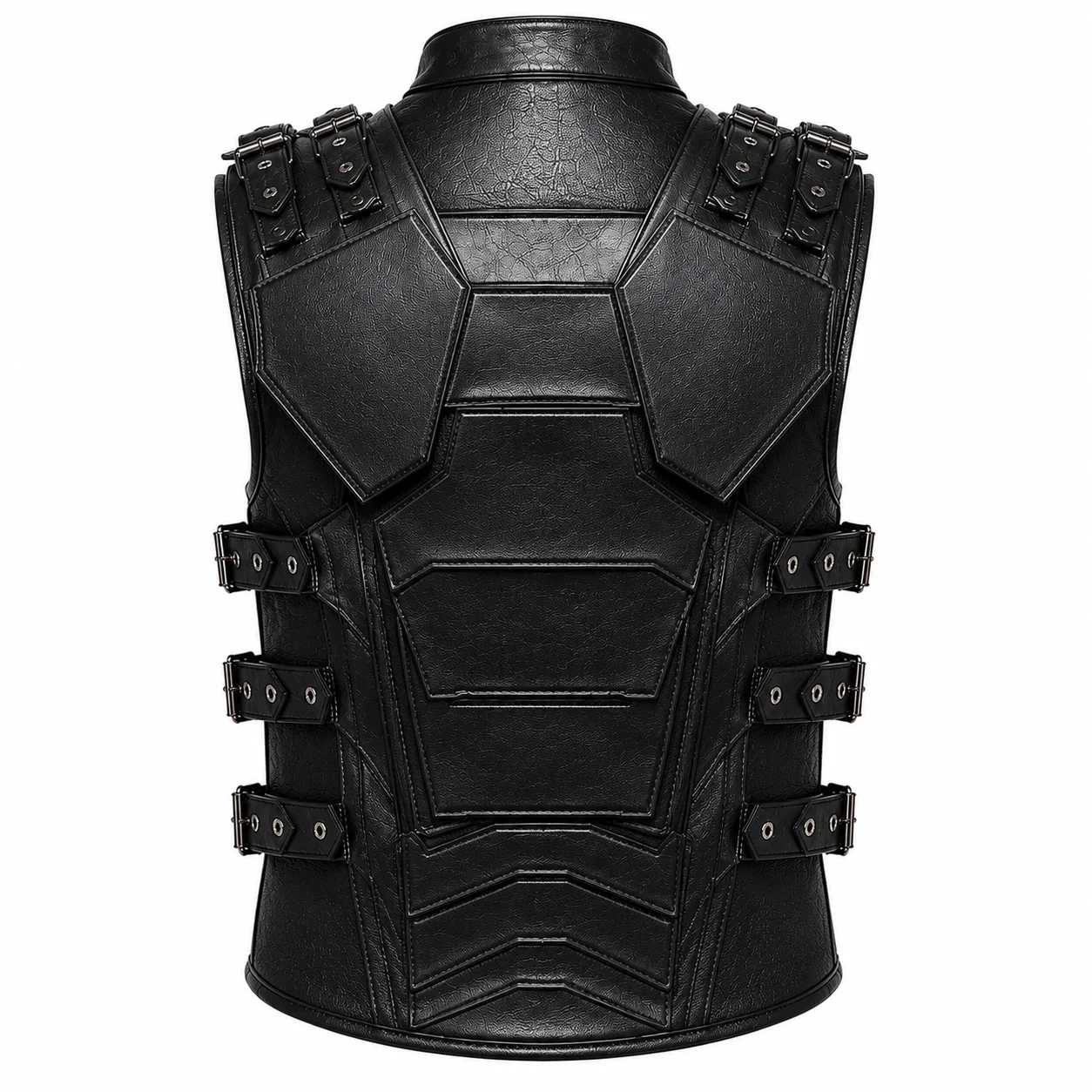 Black Cosplay Armor Vest
