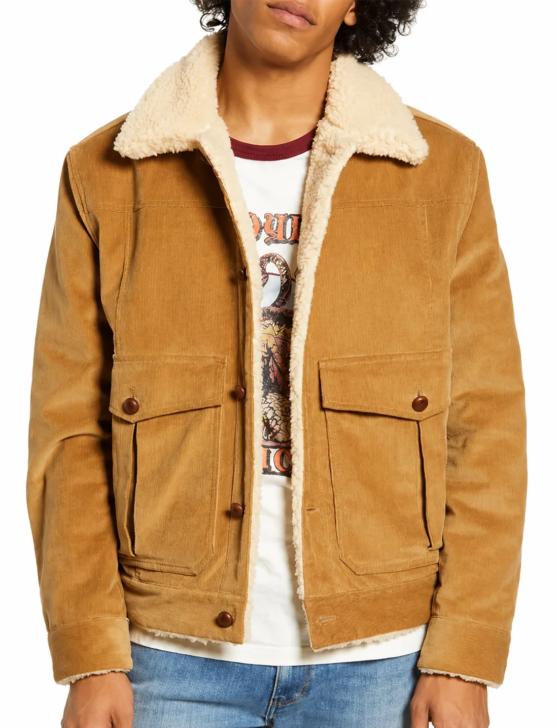 Bob Dylan Rolling Thunder Village Brown Jacket