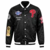 Boyz II Men MLB All Star Game 2026 Black Satin Jacket