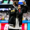 Boyz II Men MLB All Star Game 2026 Black Satin Jacket