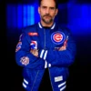 CM Punk Chicago Cubs Blue Jacket