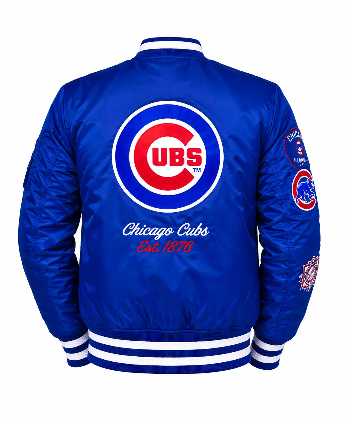 CM Punk Chicago Cubs Blue Jacket