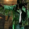 CMA Awards Shaboozey Green Fringe Jacket