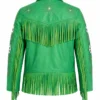 CMA Awards Shaboozey Green Fringe Jacket