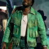 CMA Awards Shaboozey Green Fringe Jacket