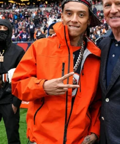 Central Cee Orange Jacket
