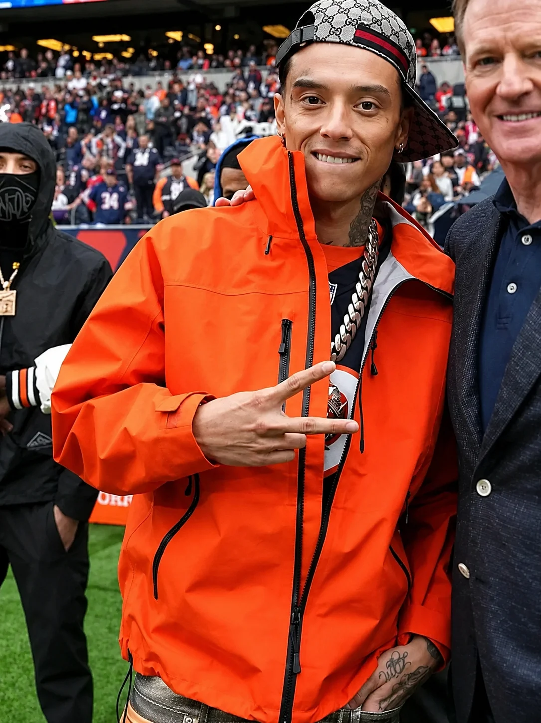 Central Cee Orange Jacket