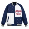 Chicago Fire FC Rhinestone Bomber Jacket