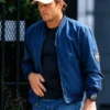 Chris Pratt The Terminal List Blue Bomber Jacket