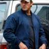 Chris Pratt The Terminal List Blue Bomber Jacket
