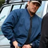 Chris Pratt The Terminal List Blue Bomber Jacket