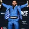 Conor McGregor Blue Tuxedo