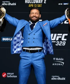 Conor McGregor Blue Tuxedo