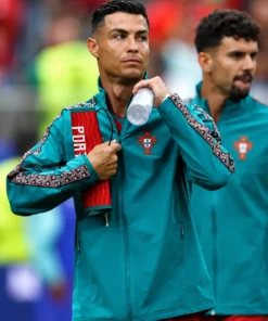 Cristiano Ronaldo Portugal King Anthem Jacket