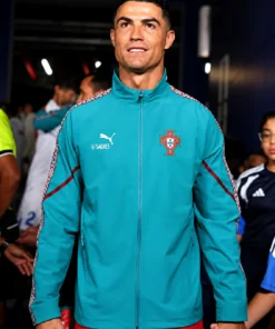 Cristiano Ronaldo Portugal King Anthem Jacket