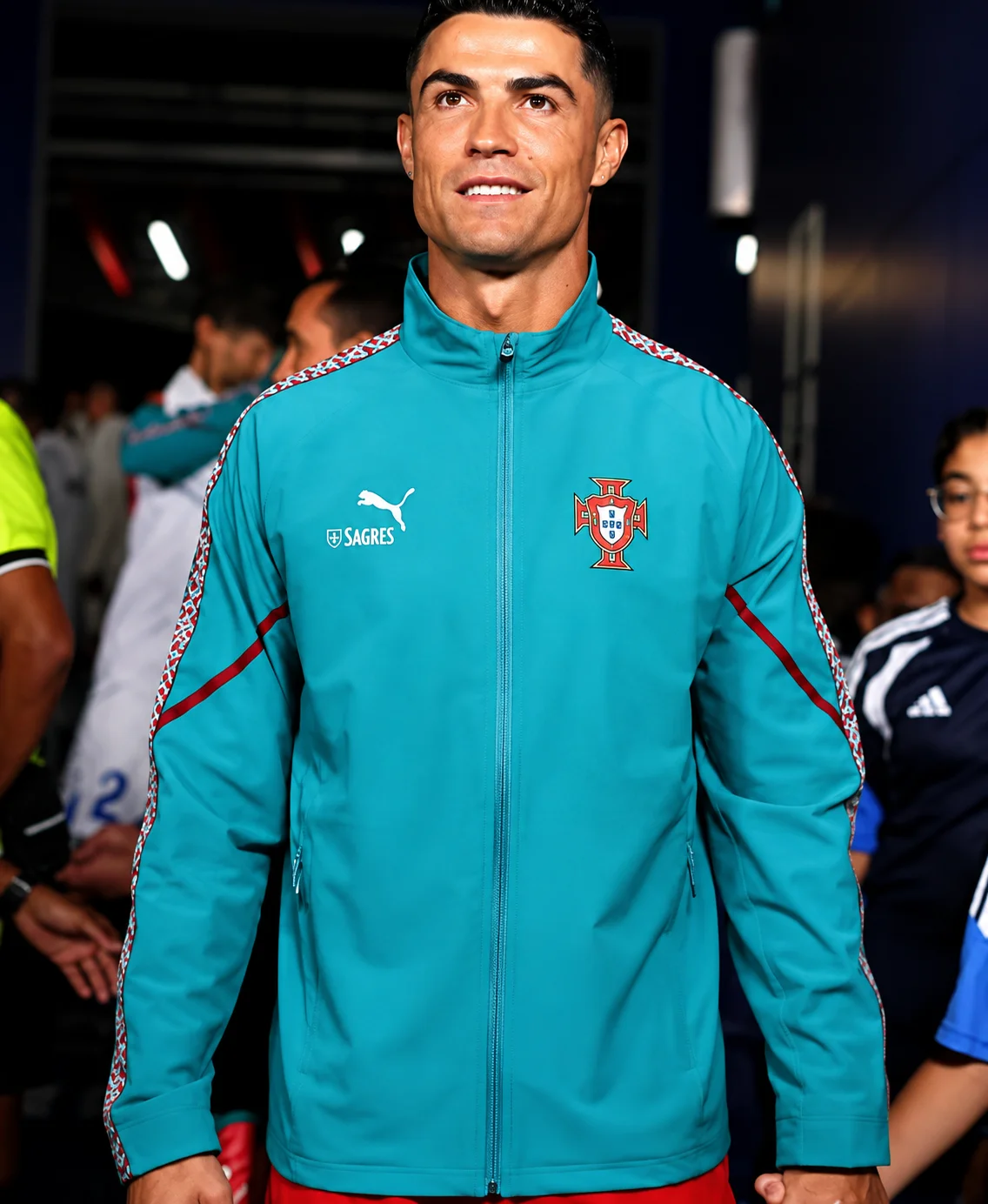 Cristiano Ronaldo Portugal King Anthem Jacket