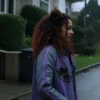 Dead Boy Detectives Kassius Nelson Purple Trench Coat