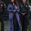 Dead Boy Detectives Kassius Nelson Purple Trench Coat