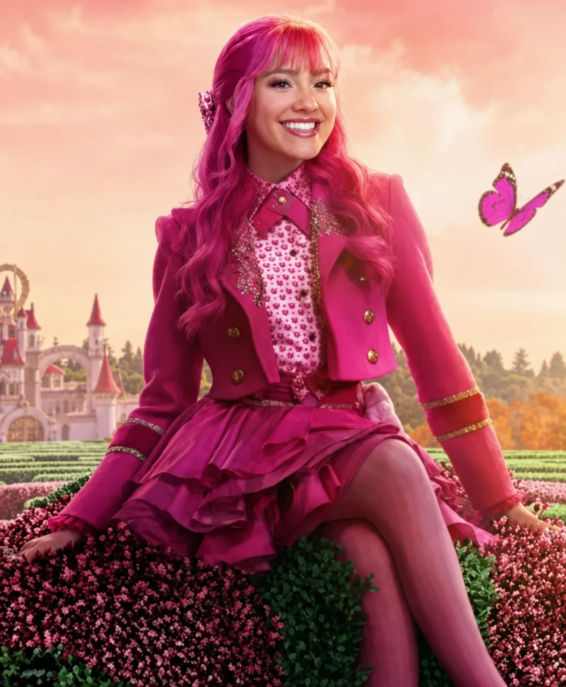 Descendants Wicked Wonderland 2026 Princess Pink Blazer