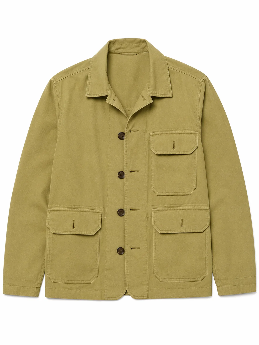 Don Gilet Death in Paradise Green Cotton Jacket