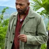 Don Gilet Death in Paradise Green Cotton Jacket