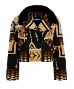 Dutton Ranch 2026 Beth Dutton Aztec Wool Jacket