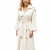 Elle Eva Woods Wool Trench Coat