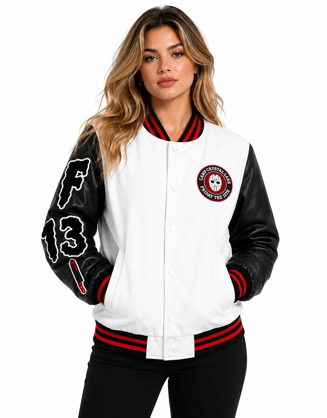 F13 Jason Lives Varsity Jacket