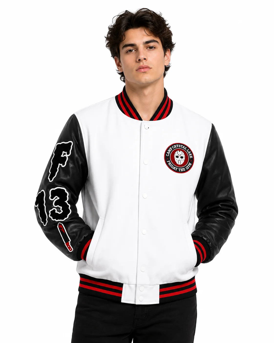 F13 Jason Lives Varsity Jacket