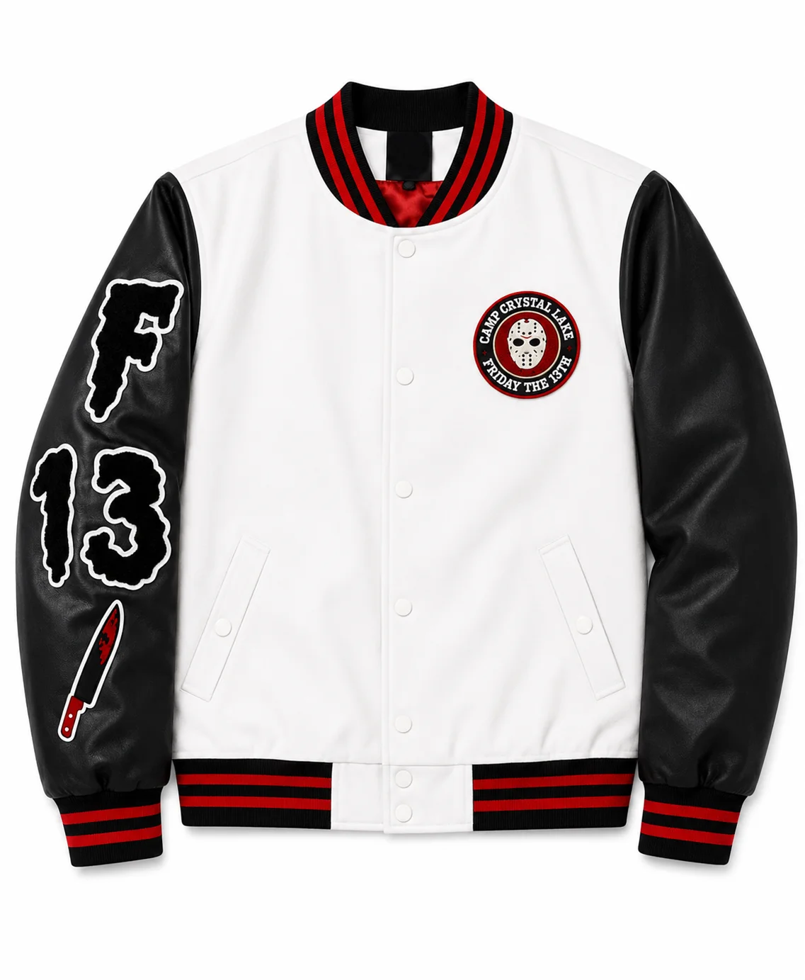 F13 Jason Lives Varsity Jacket