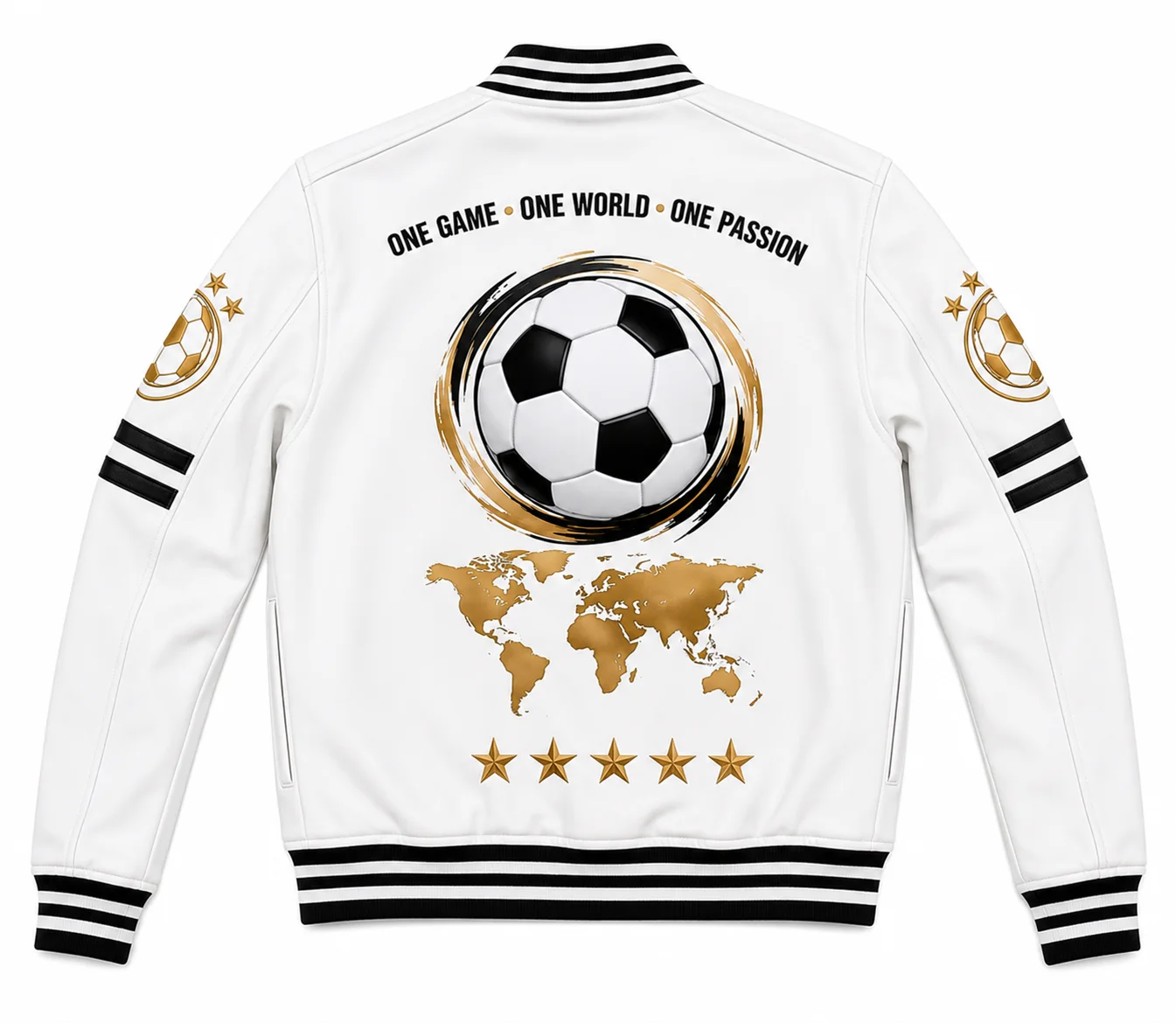 FIFA World Cup 2026 Inspired Leather Jacket