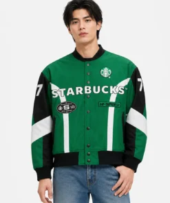 Fanatics Fest NYC 2026 Starbucks Varsity Jacket