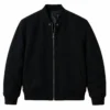 Fightland Charles Babalola Black Bomber Jacket