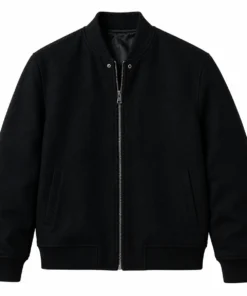 Fightland Charles Babalola Black Bomber Jacket
