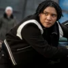 Fire Country S04 Eve Edwards Black Wool Jacket