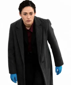 Furious Emmy Rossum Wool Coat