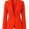 General Hospital 2026 Nazneen Contractor Red Peplum Blazer