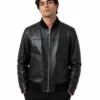 HBX Cindy Sherman Untitled 16 Black Leather Jacket
